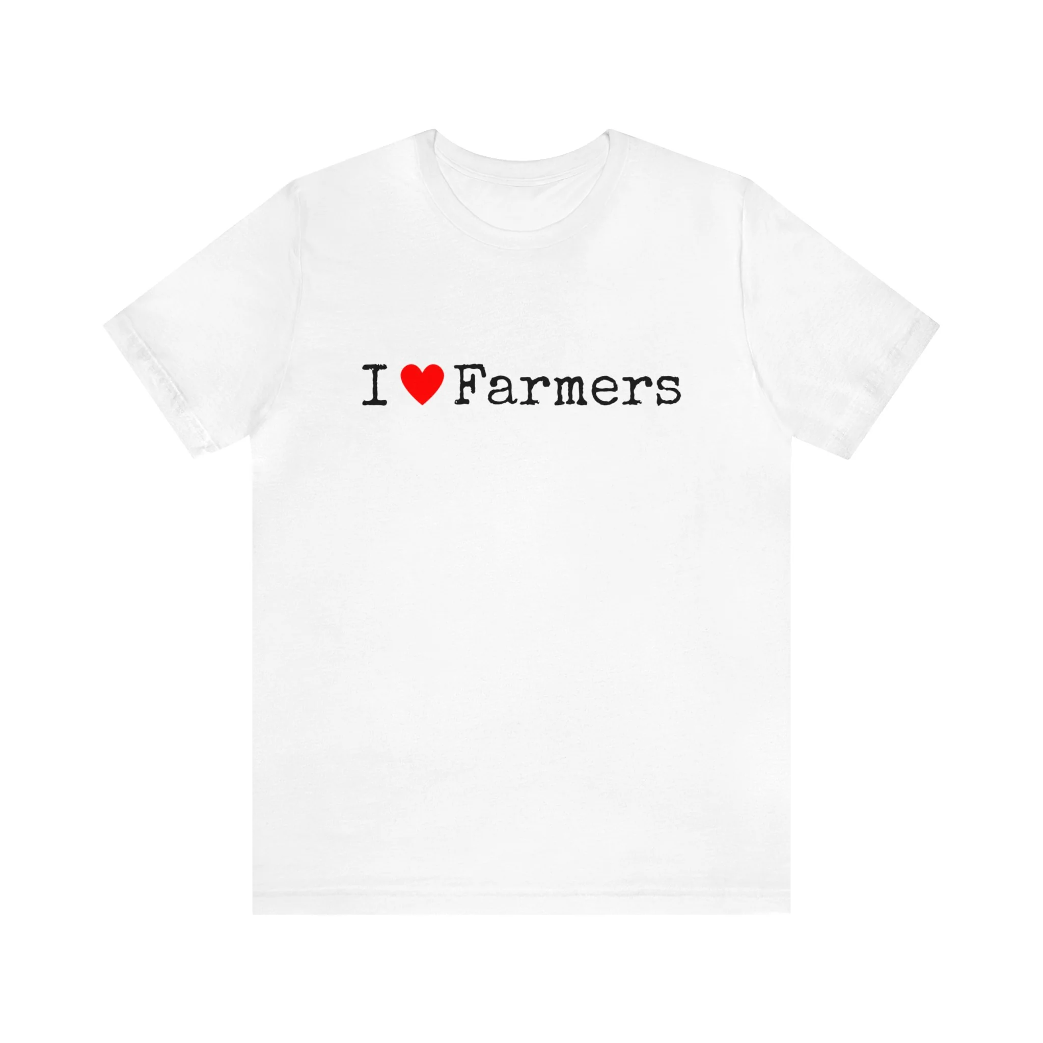 I Heart Farmers Unisex Jersey Short Sleeve Tee