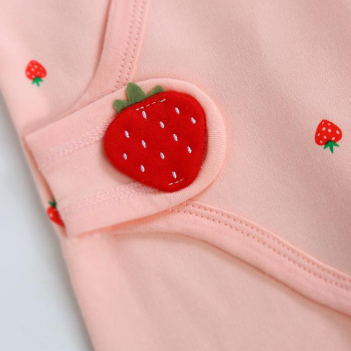 Newborn Fruit Kimono Romper