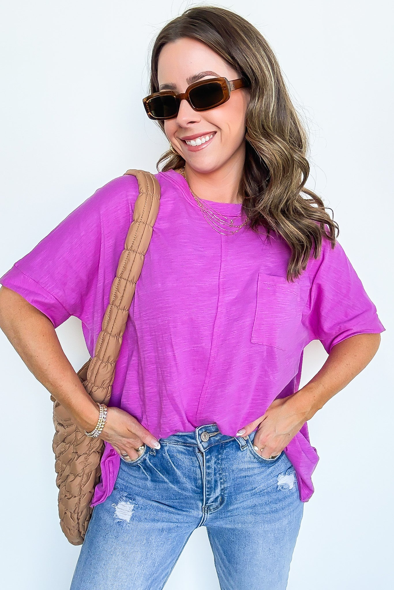 Live in Comfort Relaxed Pocket Tee