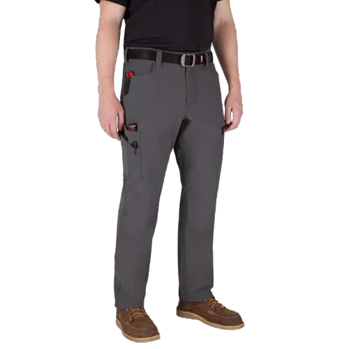 1Men's 8-PACK FREEFLEX Tech Work Pants with 7 Pockets