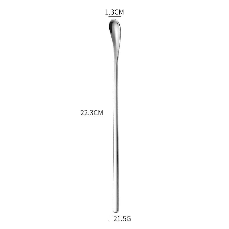 Long Handle Chocolate Spoons