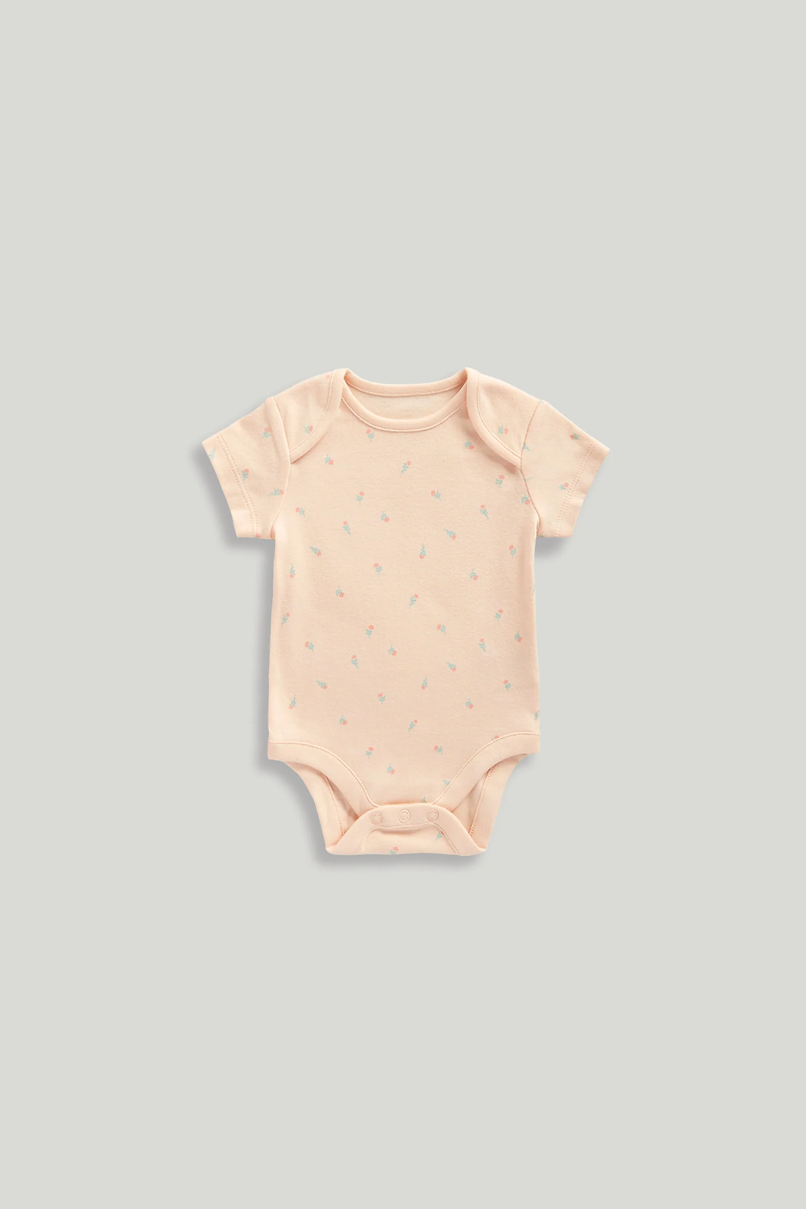 5 Pack Bunny Short-Sleeved Bodysuits