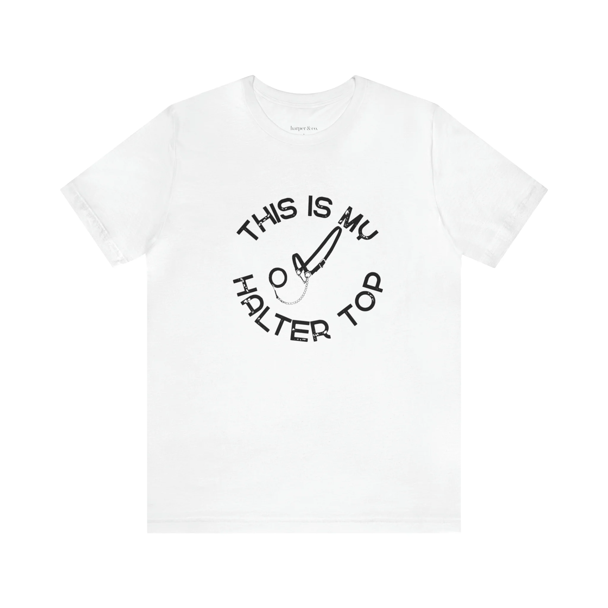 This is My Halter Top Unisex Jersey Short Sleeve Tee