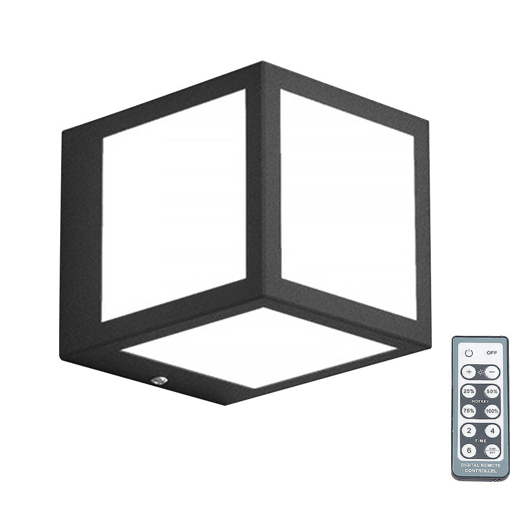 Modern Minimalist Solar Outdoor Waterproof LED Wall Light for Courtyard Balcony Aisle