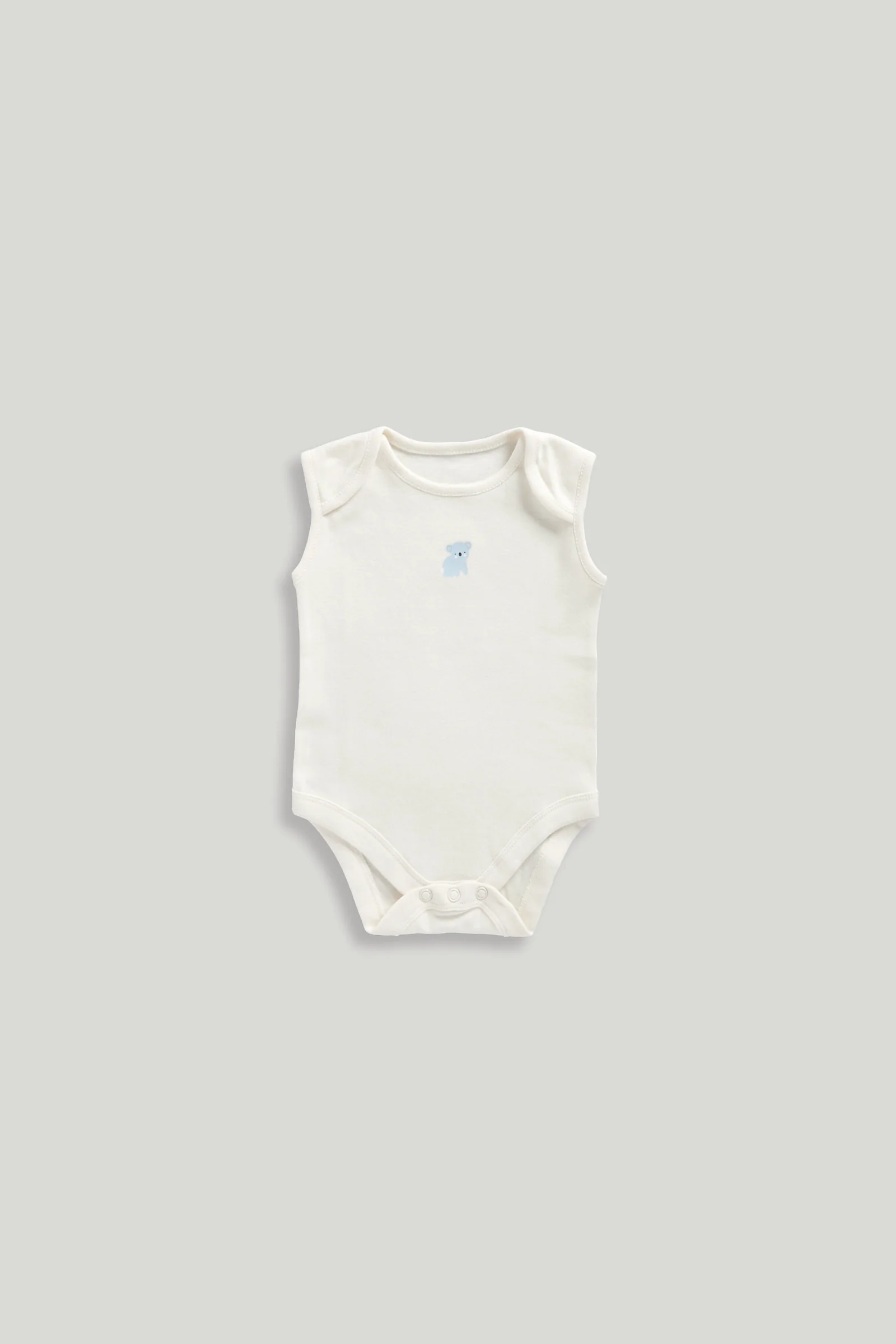 5 Pack Animals Sleeveless Bodysuits