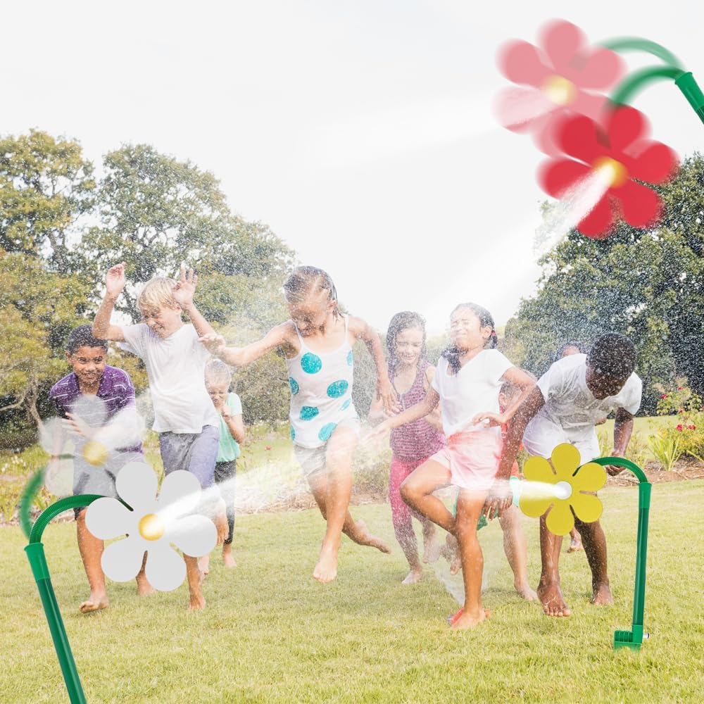 Crazy Daisy Sprinkler Sunflower Lawn Dancing
