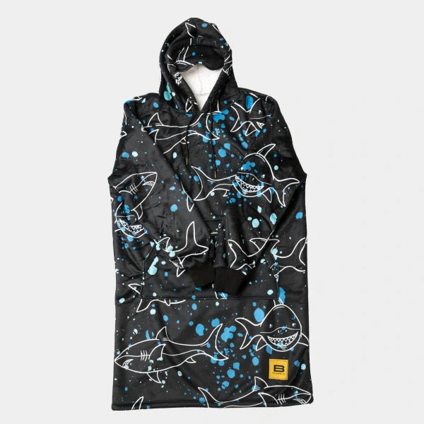 Wearable blanket Oversized with sherpa lining One size fits most.