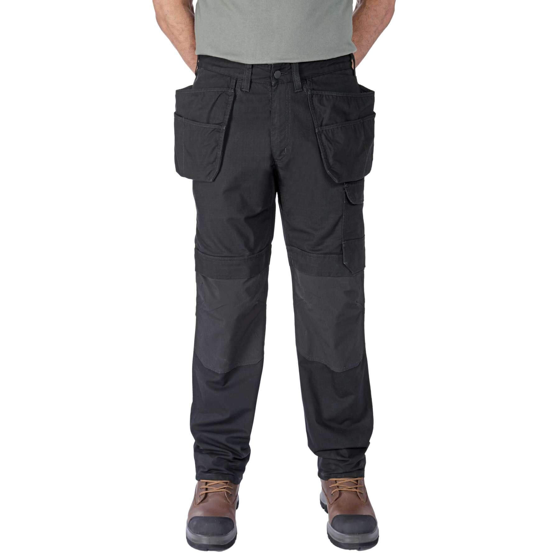 CHT Steel Double-Front Multi-Pocket Stretch Ripstop Cargo Trousers 105070