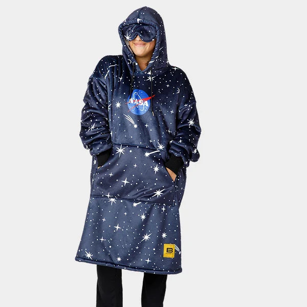Wearable blanket Oversized with sherpa lining One size fits most.