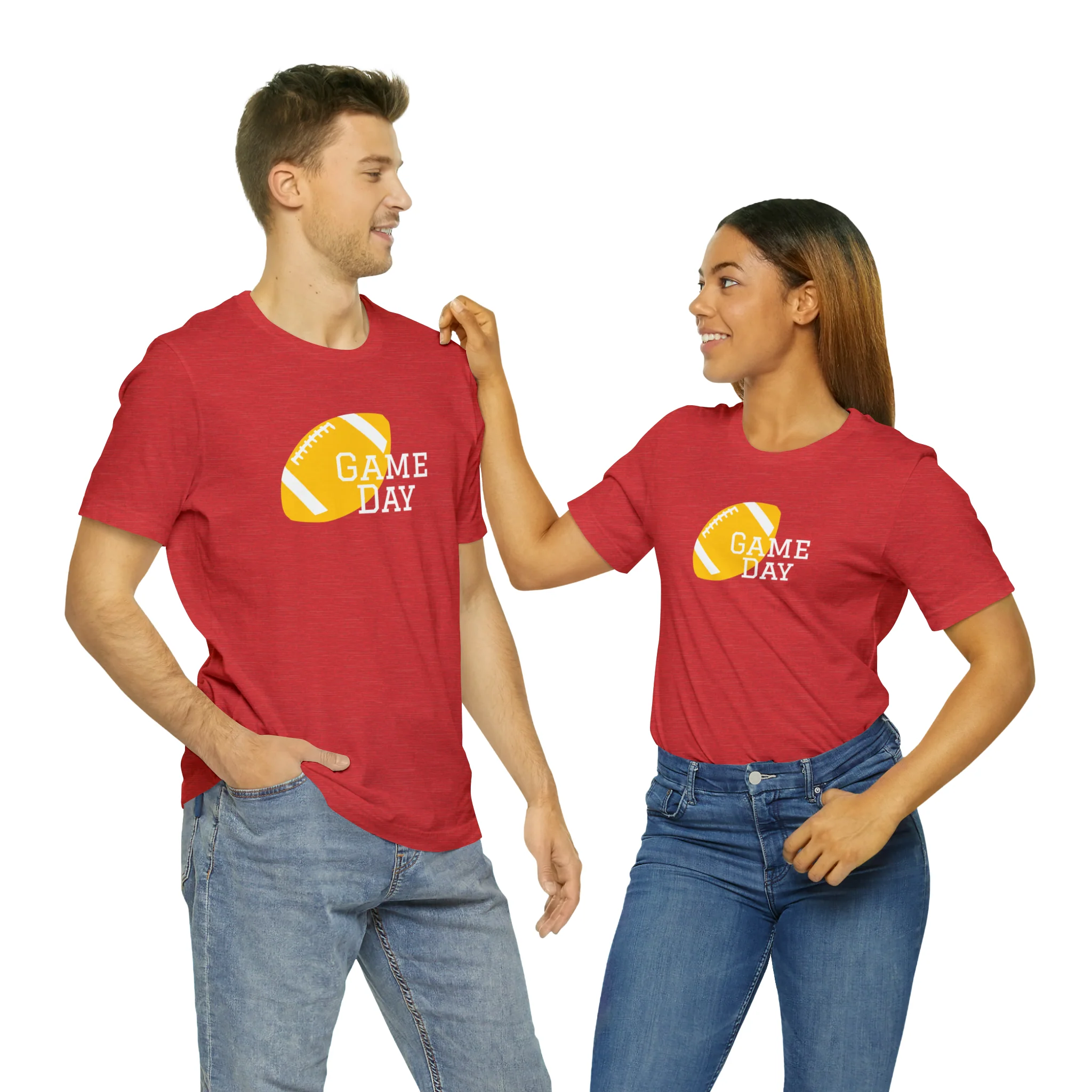 Game Day Football Unisex Jersey Short Sleeve Tee