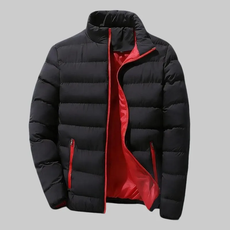 Men's Autumn Winter Thickened Sports Puffer Jacket