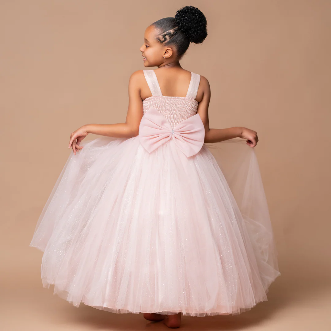 Pale Pink Sparkle Dress