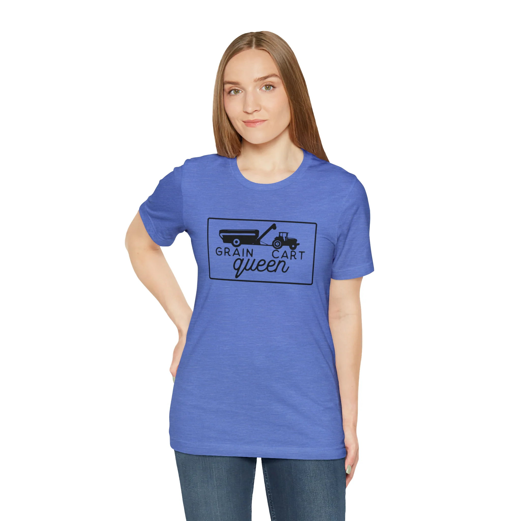 Grain Cart Queen Unisex Jersey Short Sleeve Tee