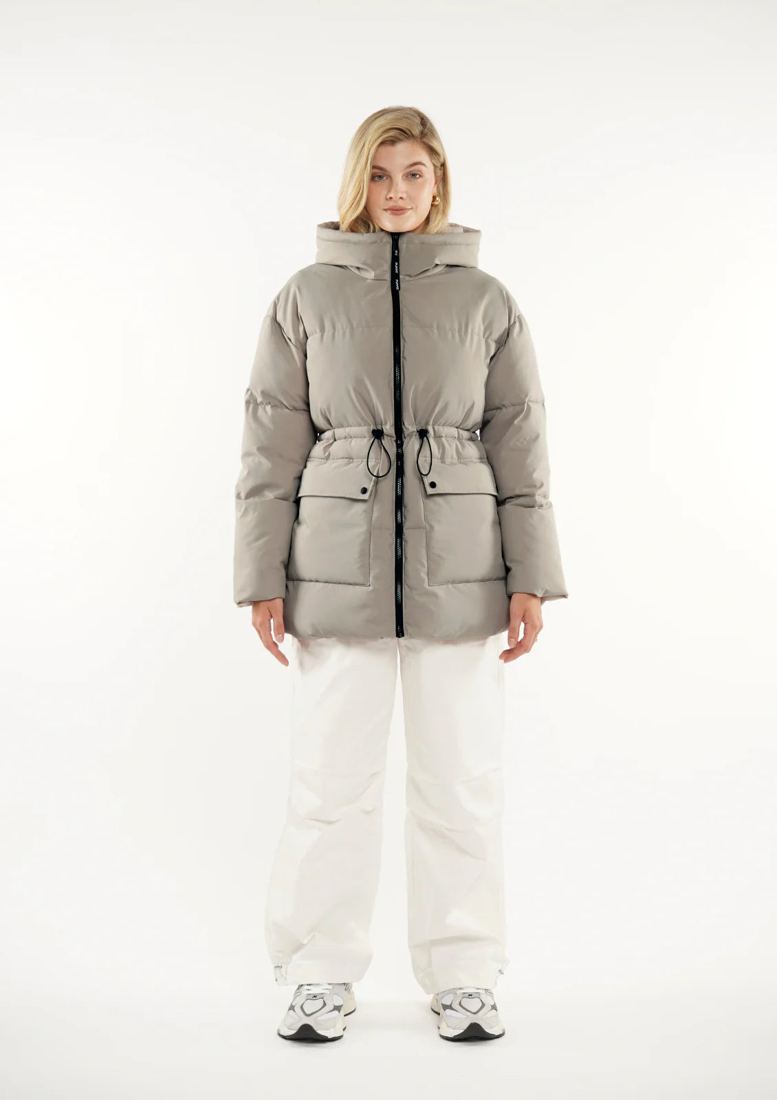 Hooded Puffer Jacket Splashproof