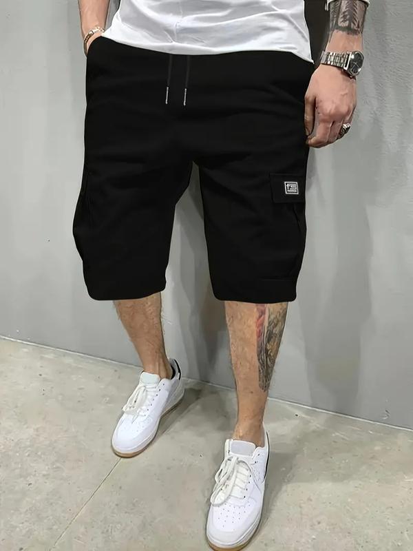 Men's Shorts Set - Slanted Pockets - Versatile Casual Wear