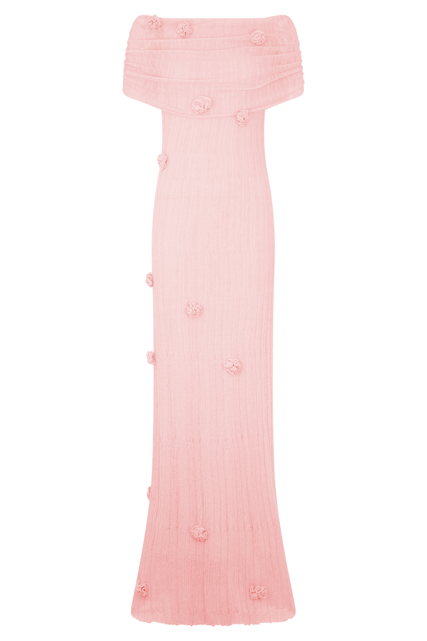 Pink Orchid Knit Maxi Dress