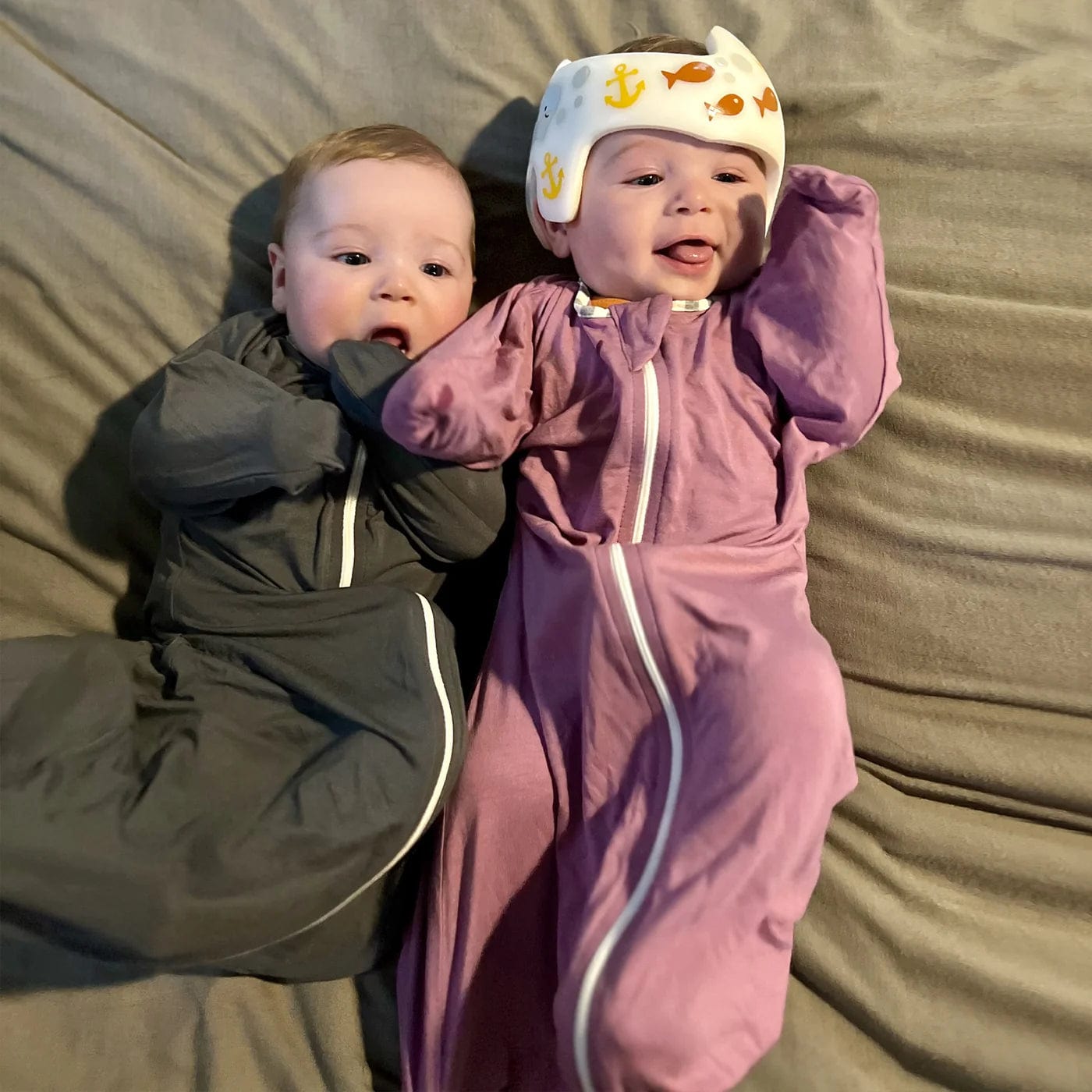 Shark-Fin Transition Swaddle