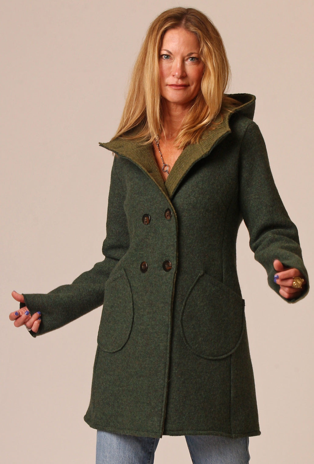 EMERALD CAR COAT