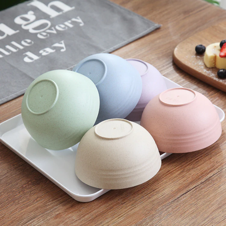 Nordic Wheat Straw Bowls