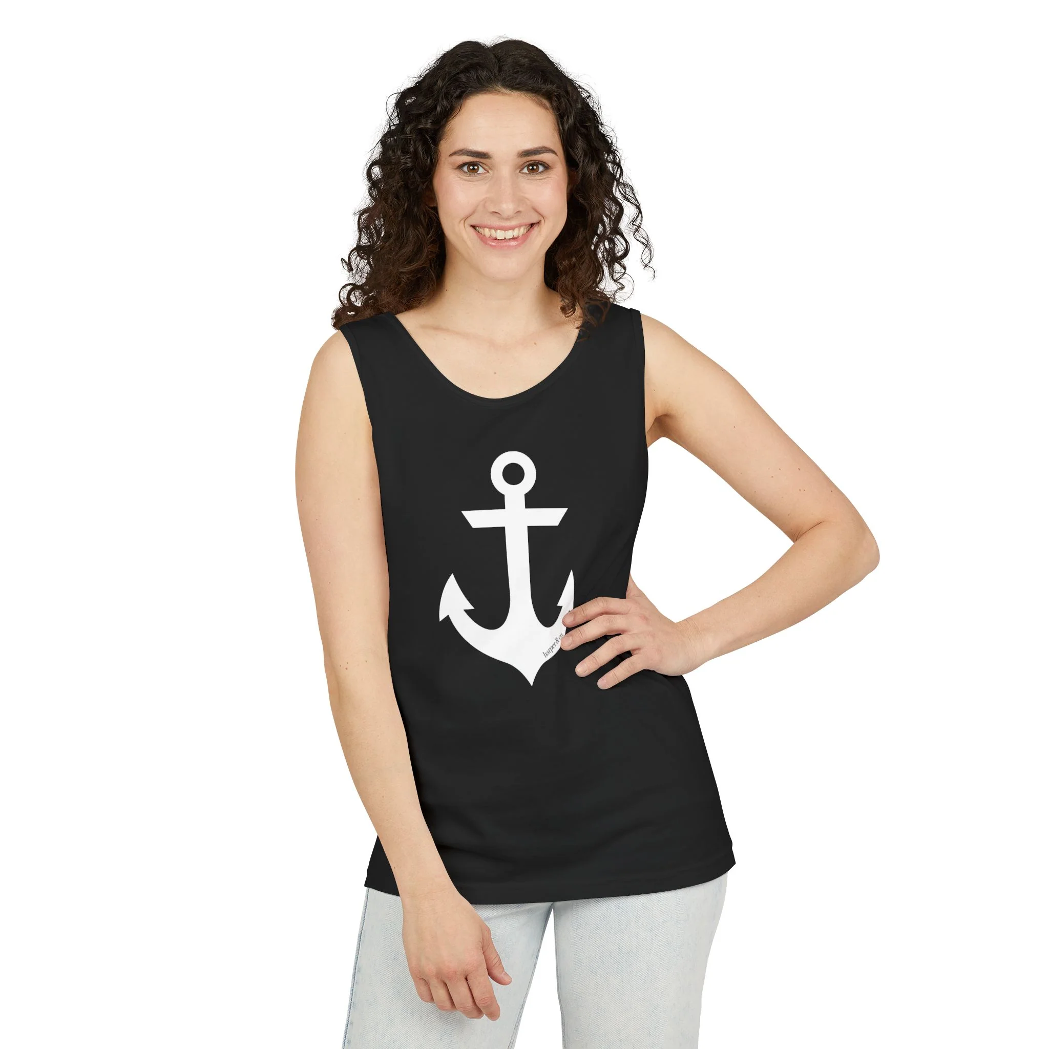 Anchors Aweigh Comfort Colors Unisex Garment-Dyed Tank Top Multiple Colors