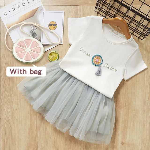 Casual Fashion Baby Girl Clothing Set