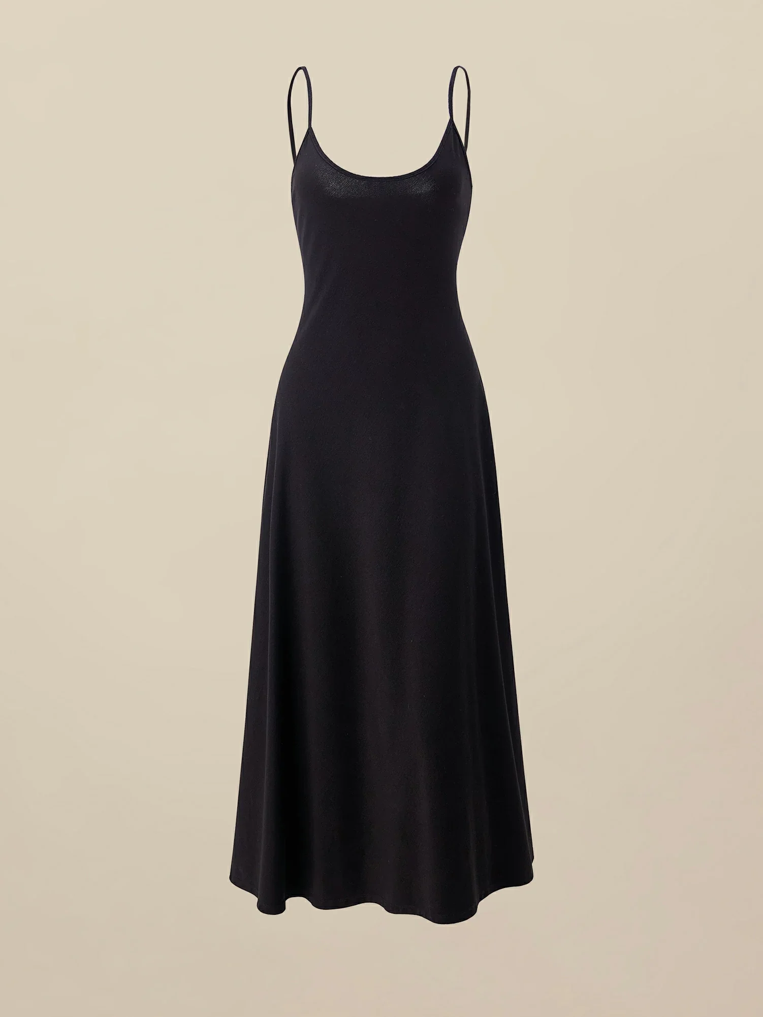 U Neck Suspender Dress