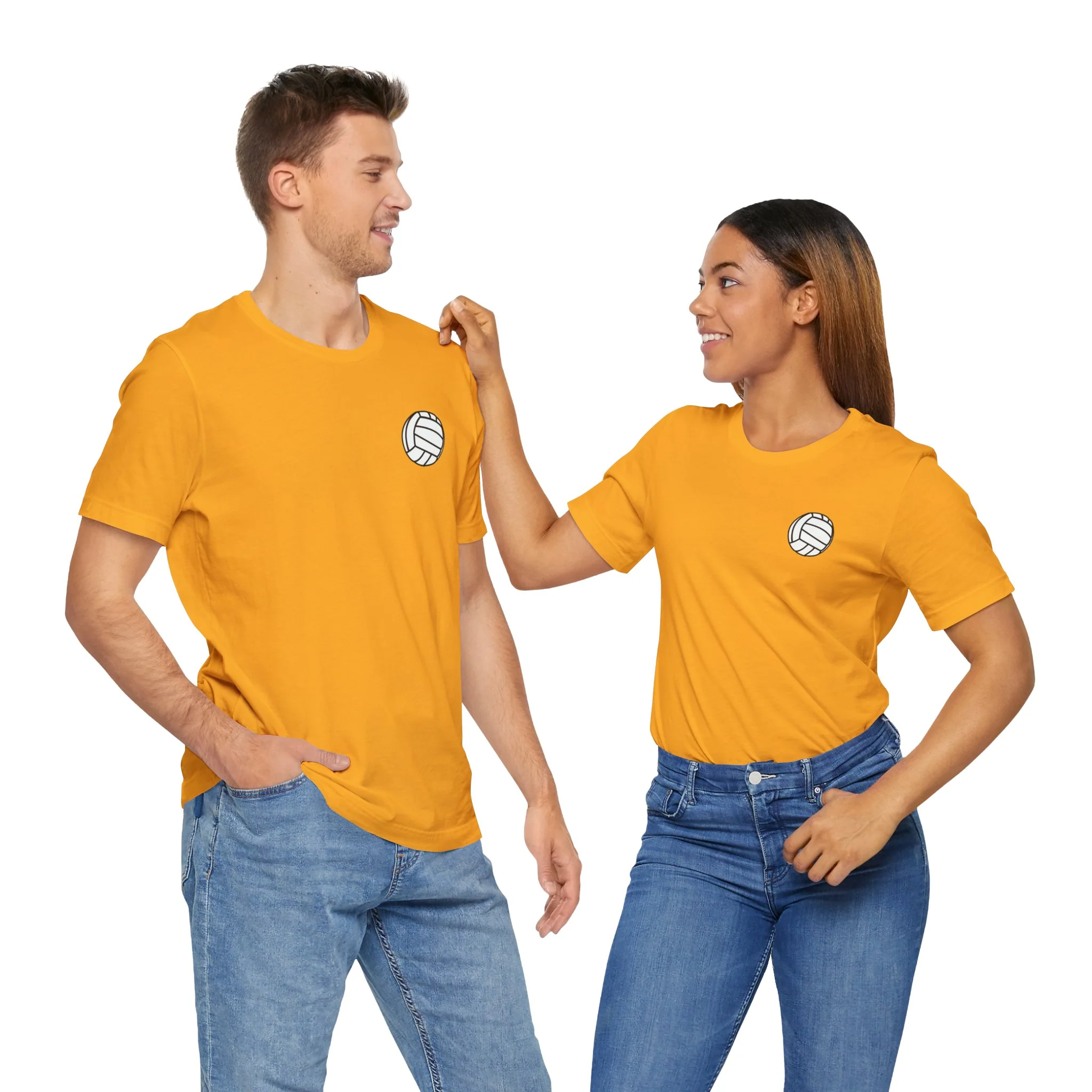 Volleyball Patch Unisex Softstyle T-Shirt