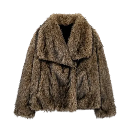 🔥🔥Last Day 95% OFF🎨 - 🐑Women's Faux Fur Collared Jacket