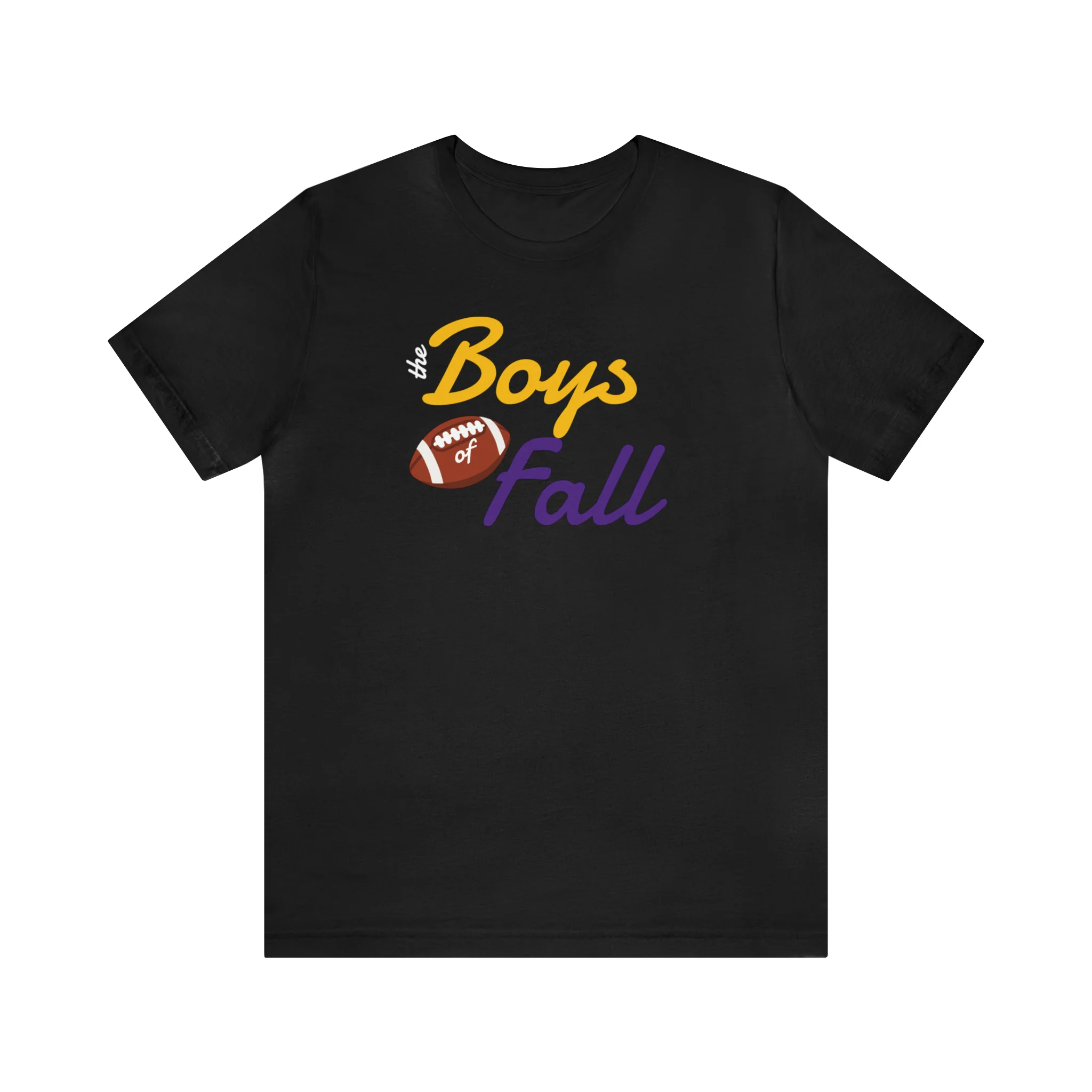 Boys of Fall Football Patch Unisex Softstyle T-Shirt