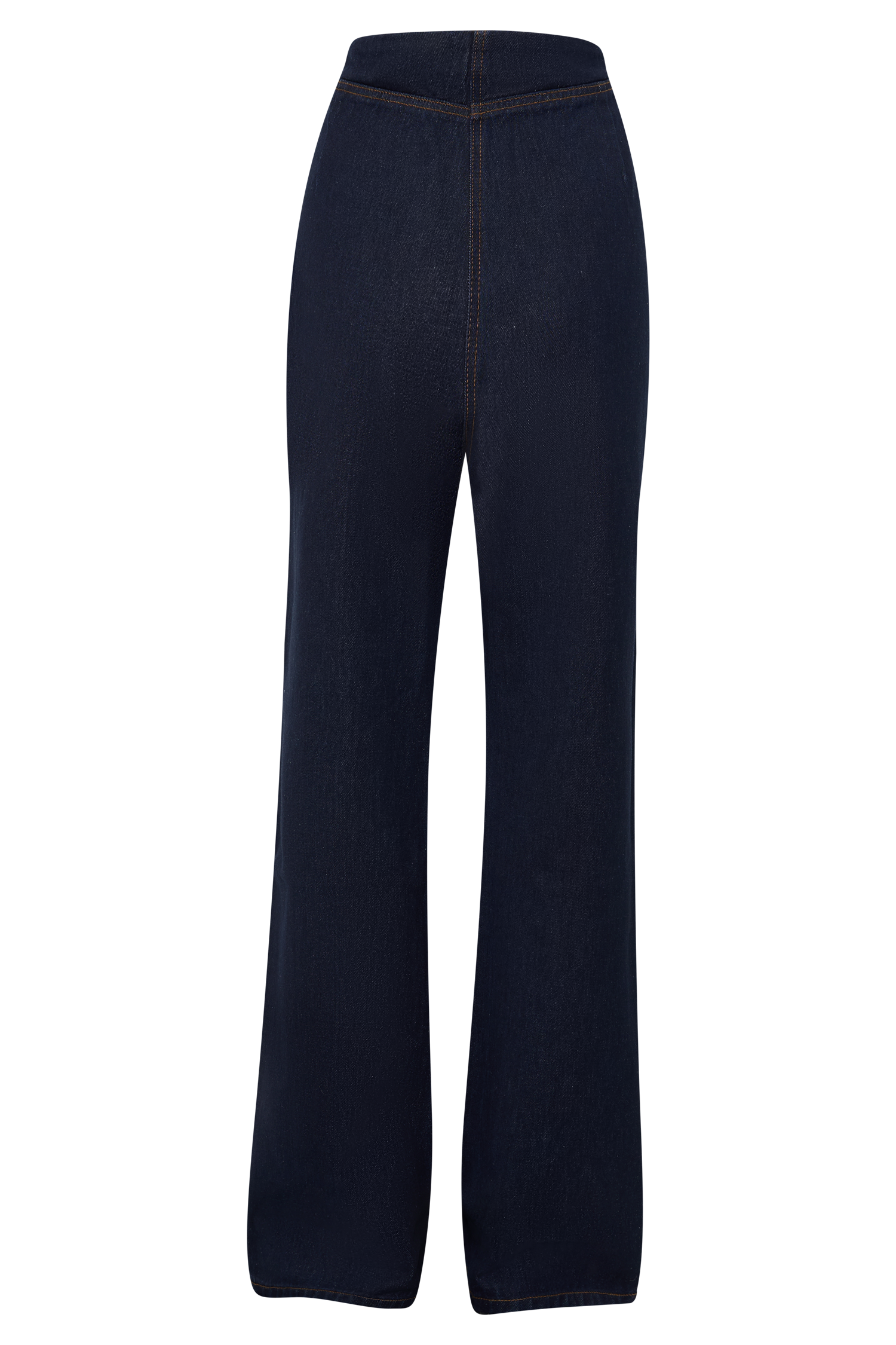 Blue Straight Leg Jeans