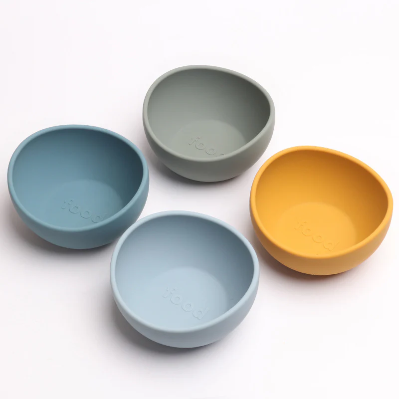 Colorful Silicone Wave Bowls