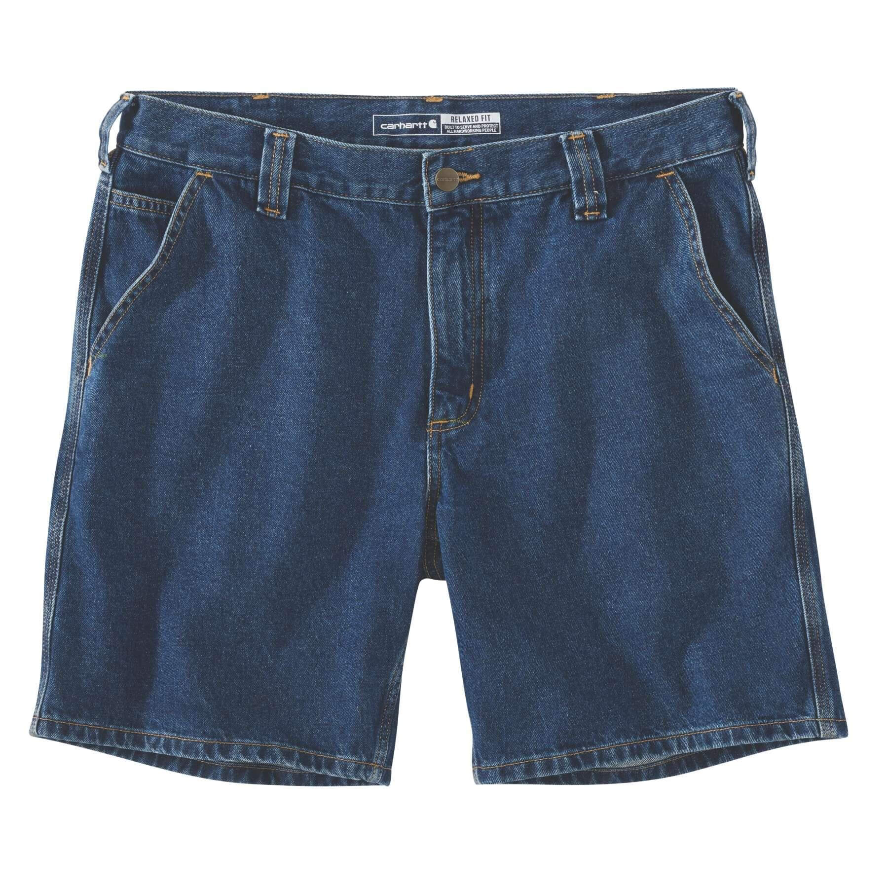CHT Relaxed Fit Denim Utility Jean Shorts 106848