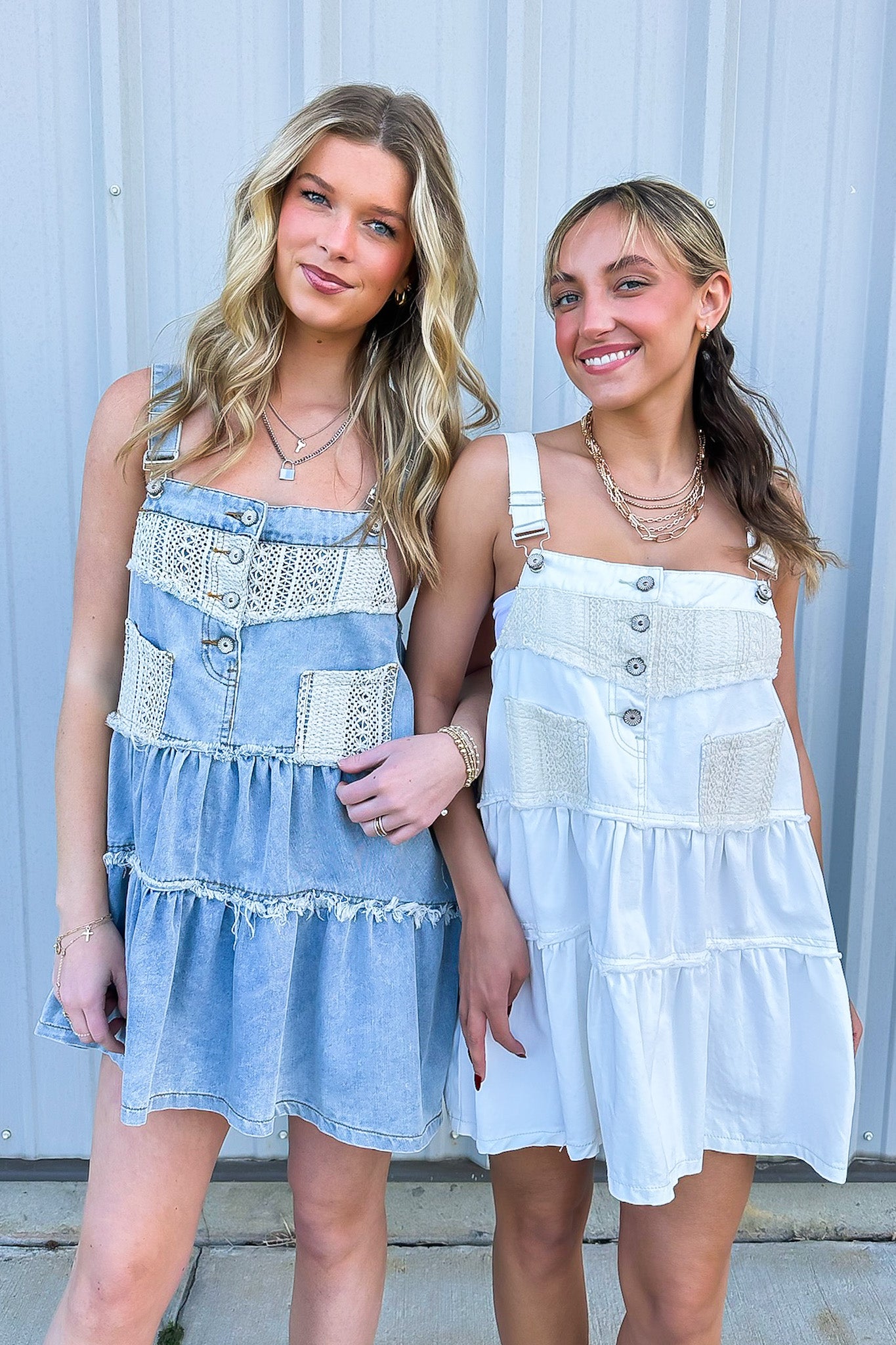 Denim Overall Dress