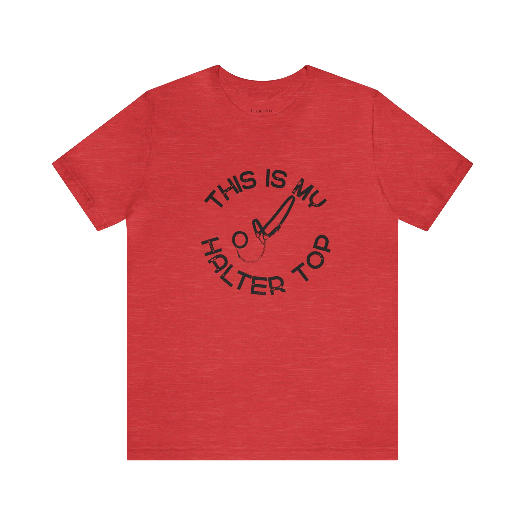 This is My Halter Top Unisex Jersey Short Sleeve Tee
