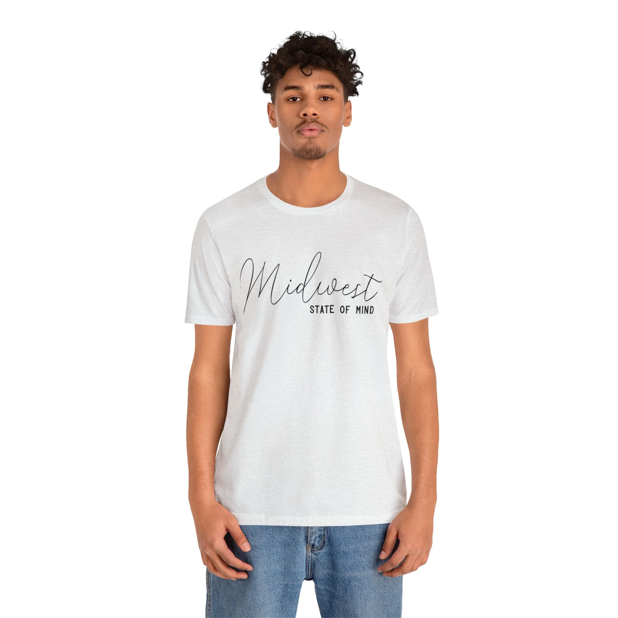 Midwest State of Mind Unisex Jersey Short Sleeve Tee