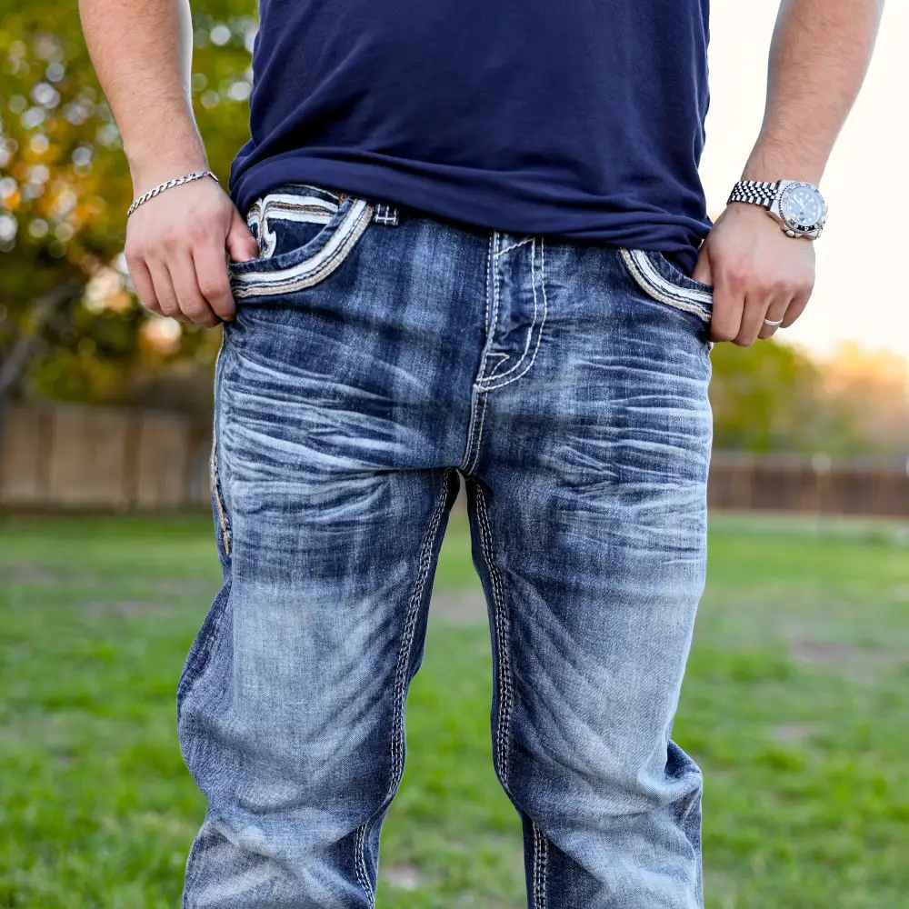 Men’s SA-028 Straight Fit Blue Jean