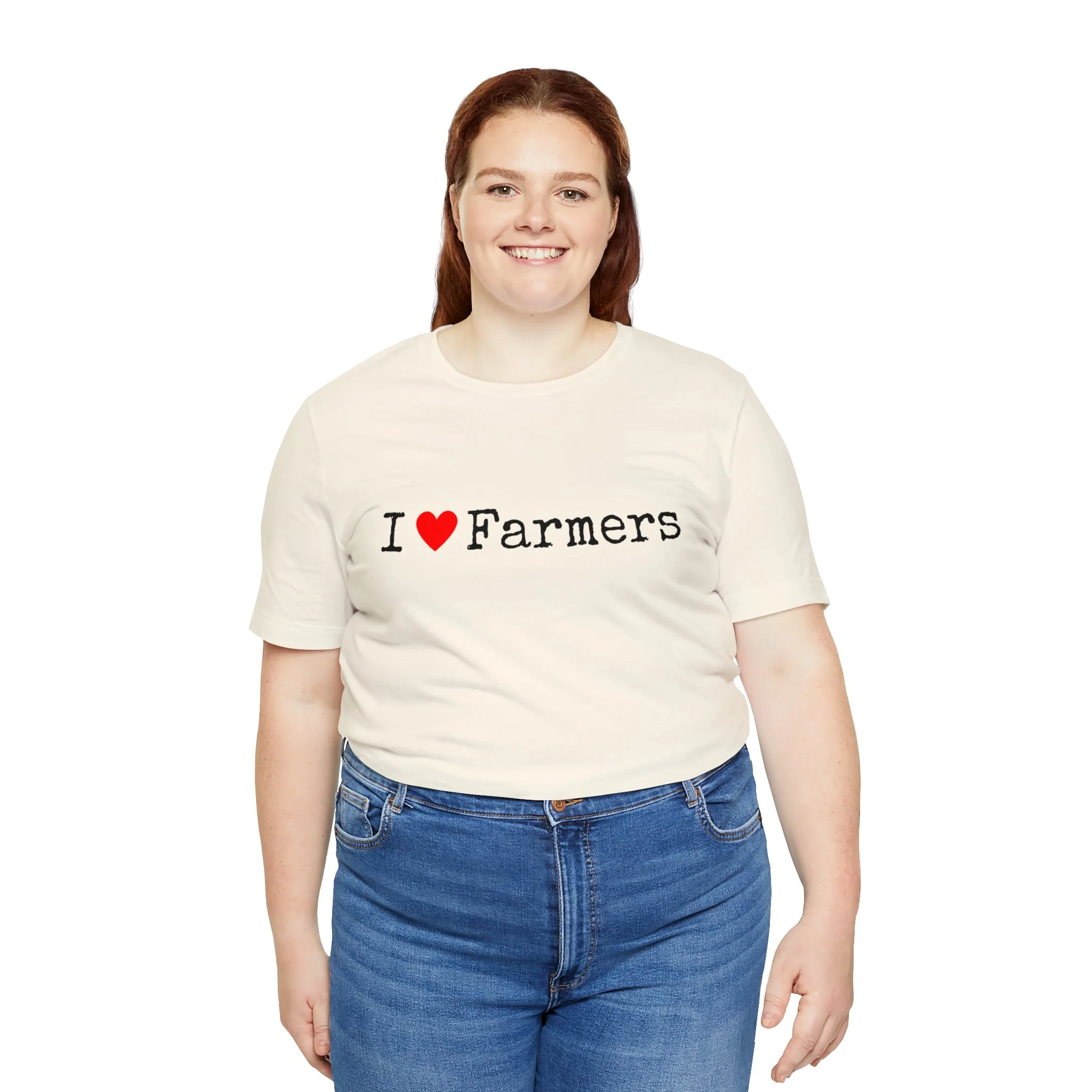 I Heart Farmers Unisex Jersey Short Sleeve Tee