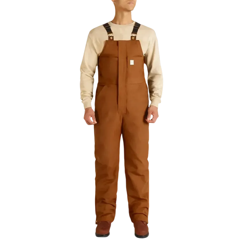 🔥Last Day Promotion!🎁Men's Insulated Work Coverall with Pockets&Cold-Weather Insulated Bib Overalls🎁