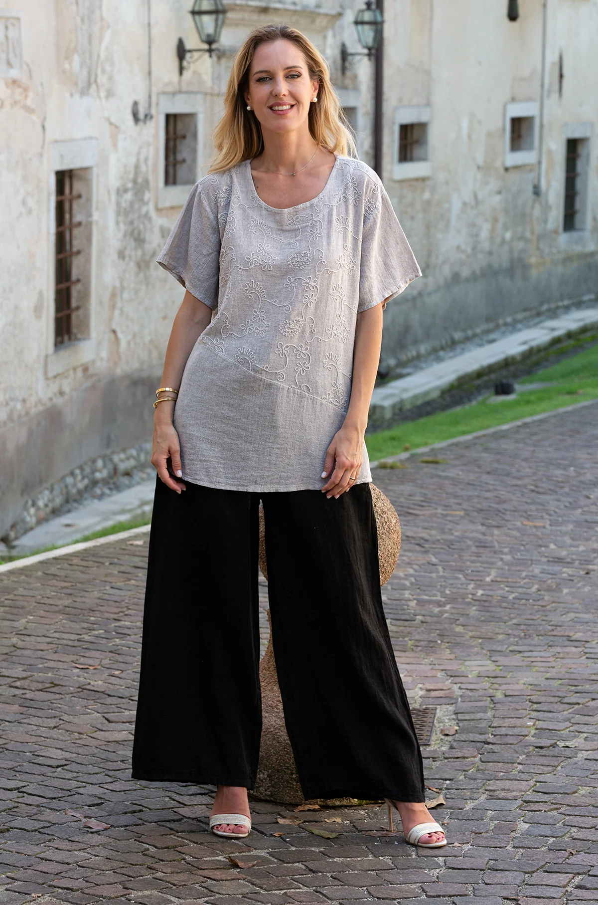 PLAZZO WITH DRAW STRING