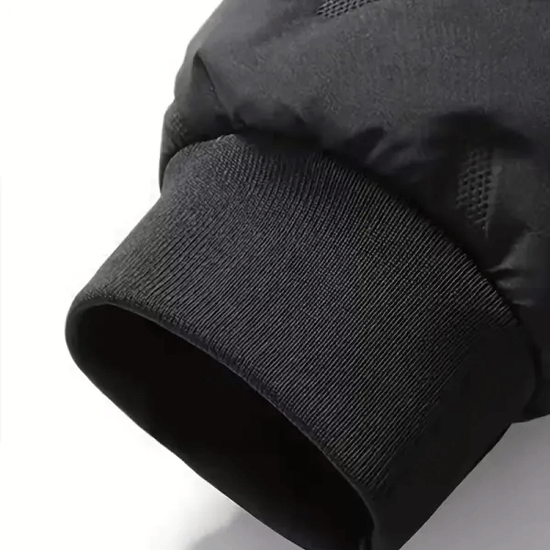 Men’s Warm Fleece-Lined Jacket & Pants 2-Piece Set