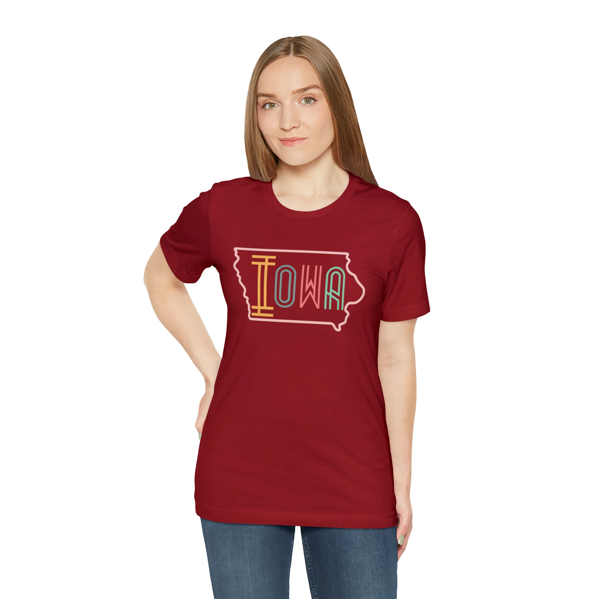 Iowa Light Unisex Jersey Short Sleeve Tee