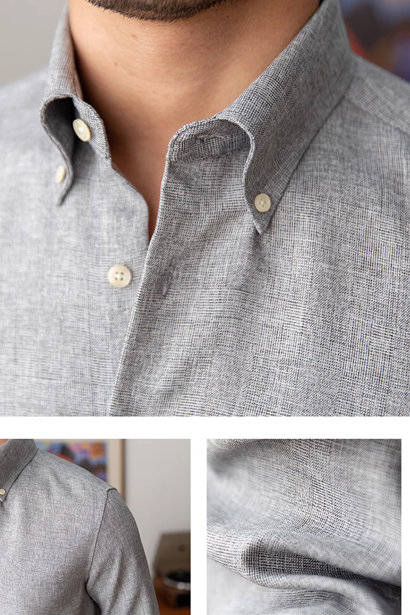 Men's Classic White No-iron Shirts