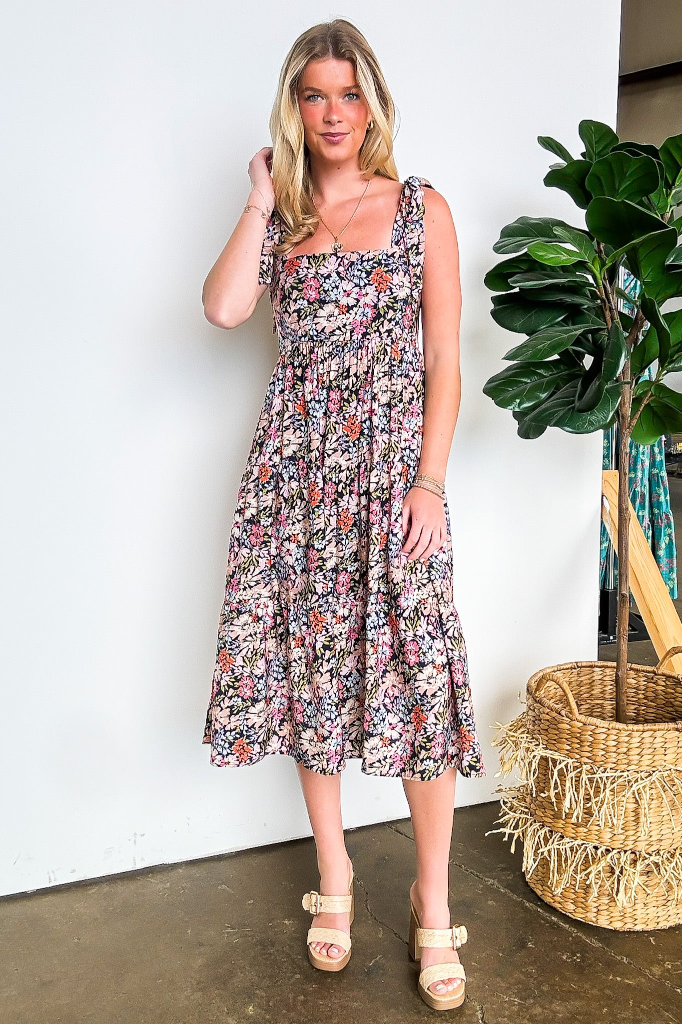 Elevated Tendencies Floral Print Dress