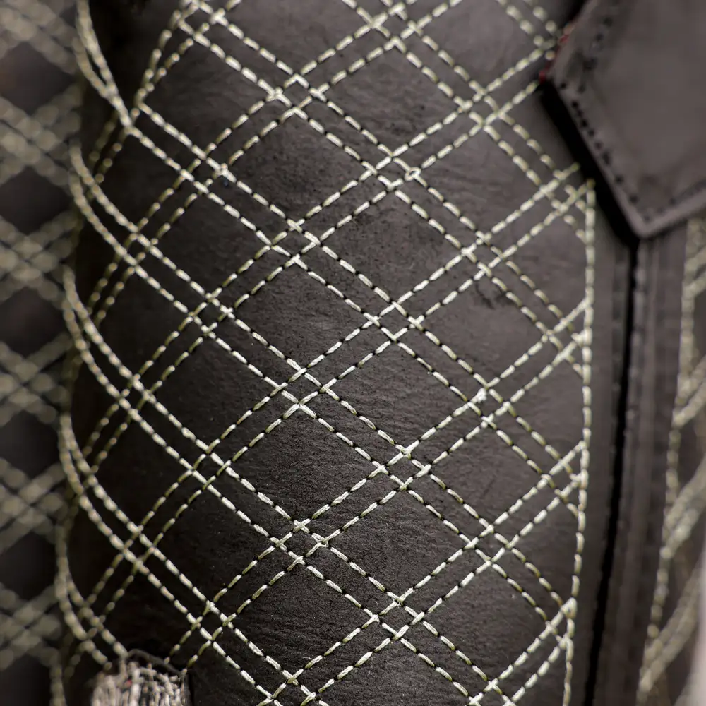 Eclipse Ostrich Leather Boots With 3D Lightweight Sole - Composite Toe