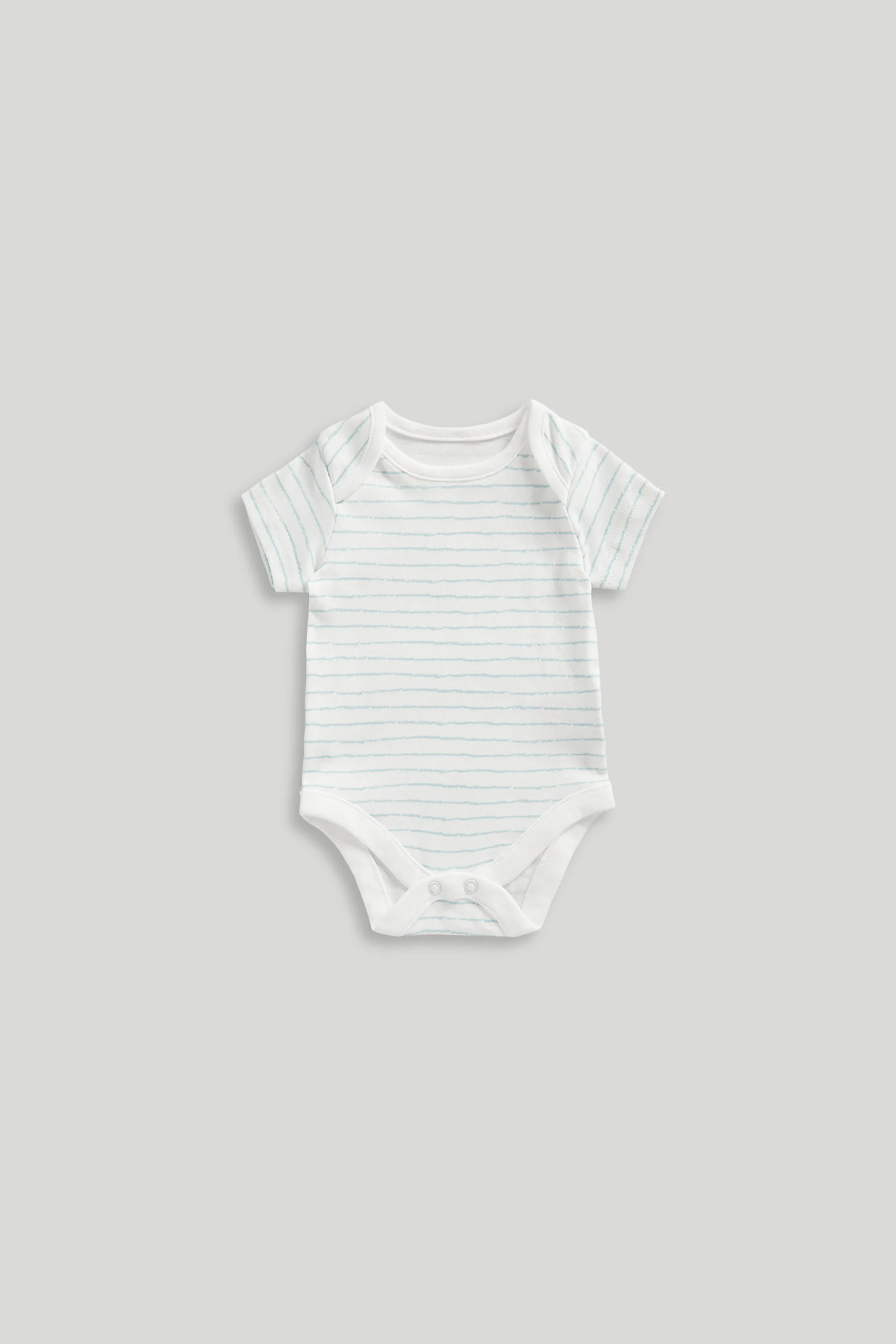 5 Pack Jungle Short-Sleeved Bodysuits