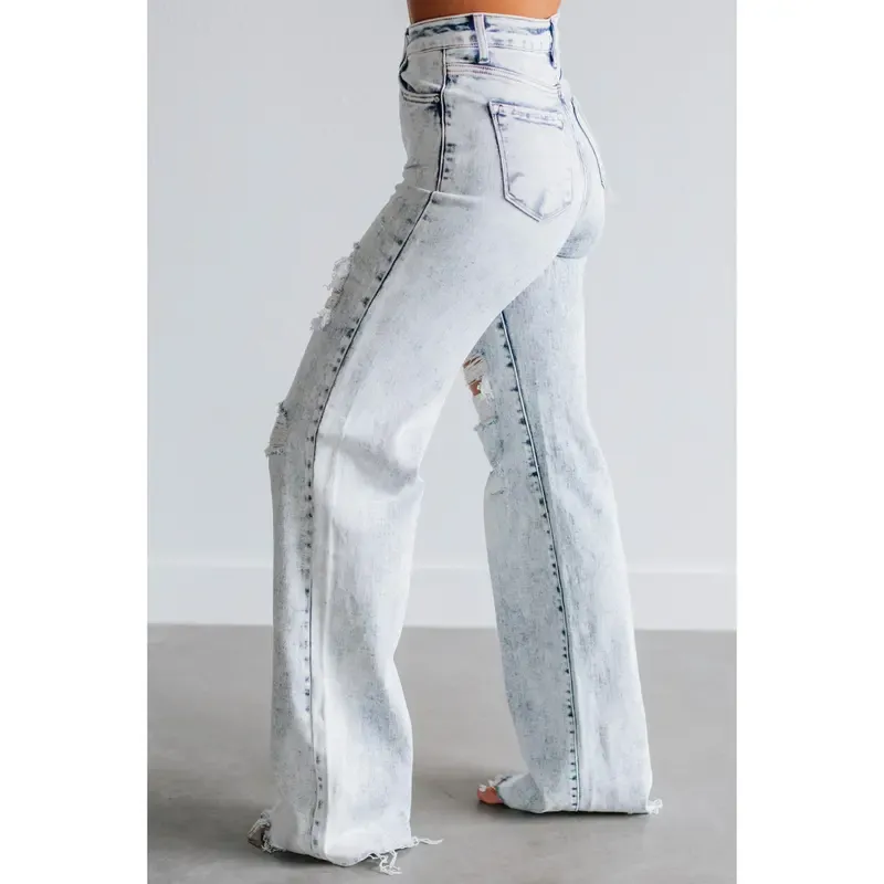 Avril Risen Jeans - Vintage Light Wash
