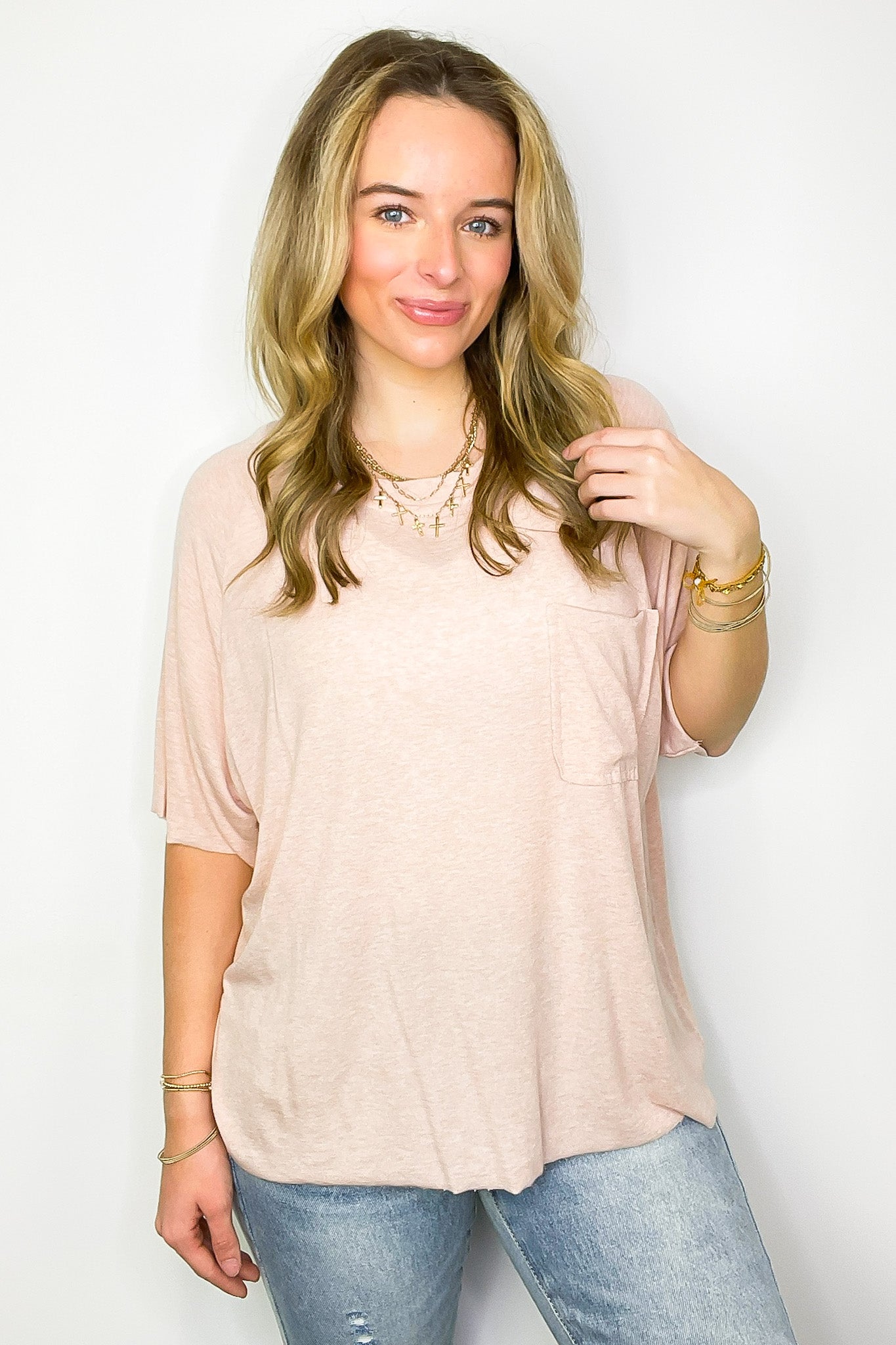 Inspire Me Casual Pocket Tee