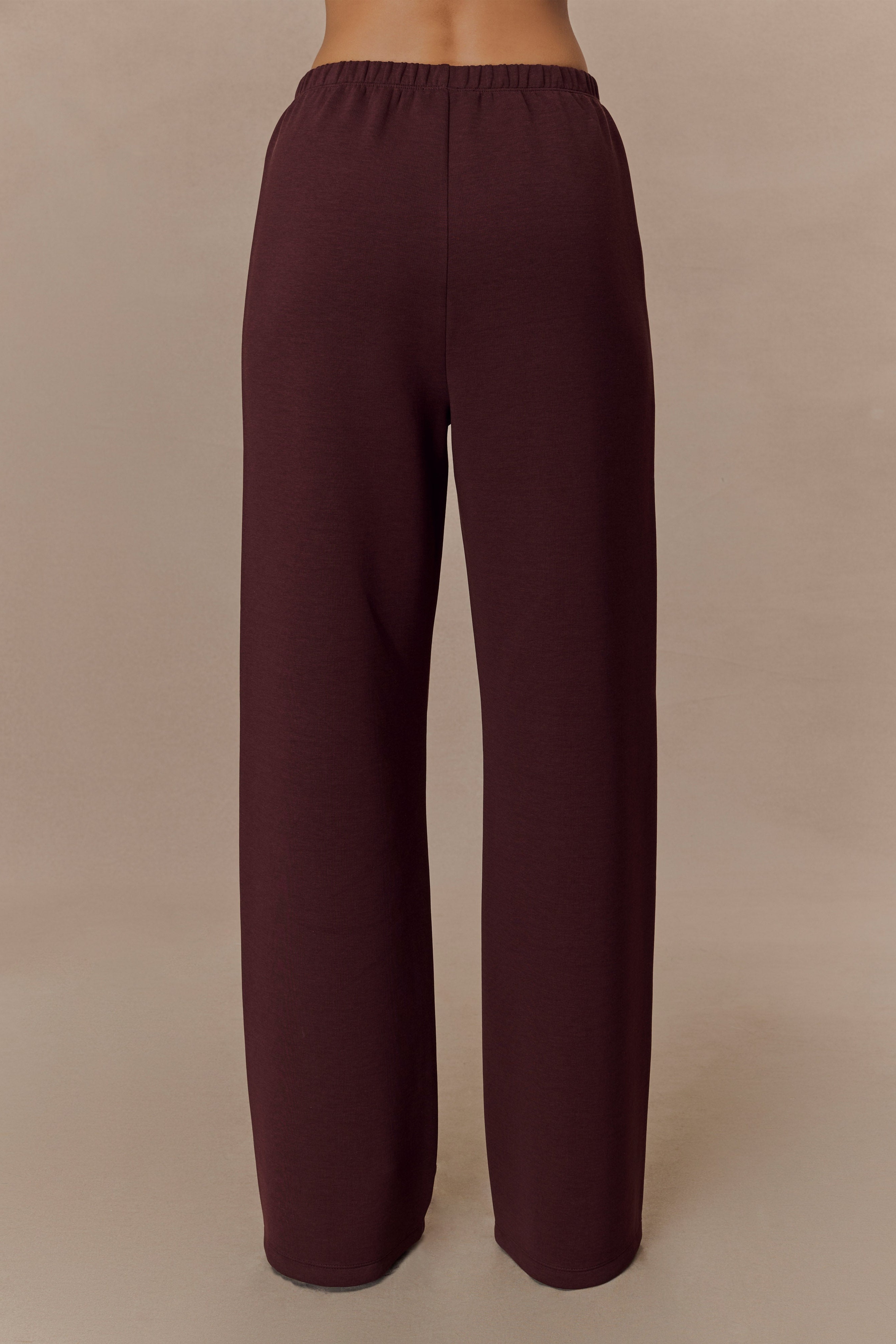 Chocolate Straight Leg Jogger