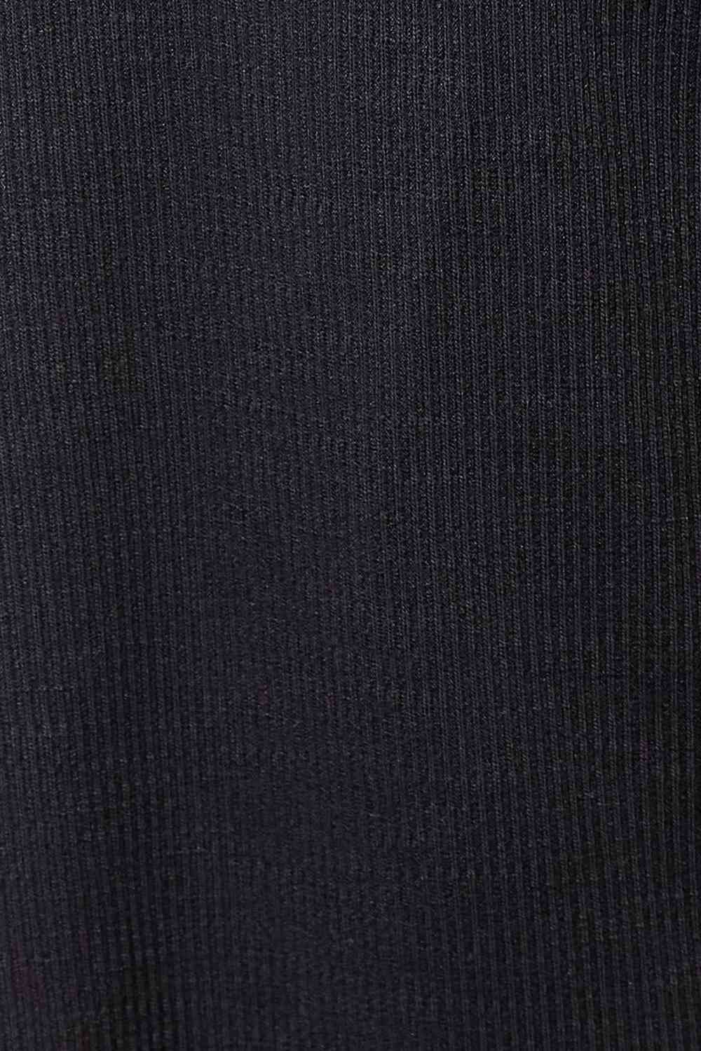 Full Size High Waist Midi Skirt