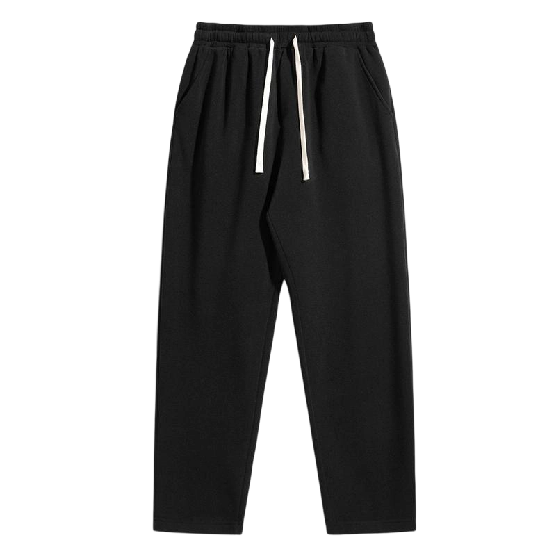 Men's Solid Fashion Sweatpants, Versatile Year-Round Wear